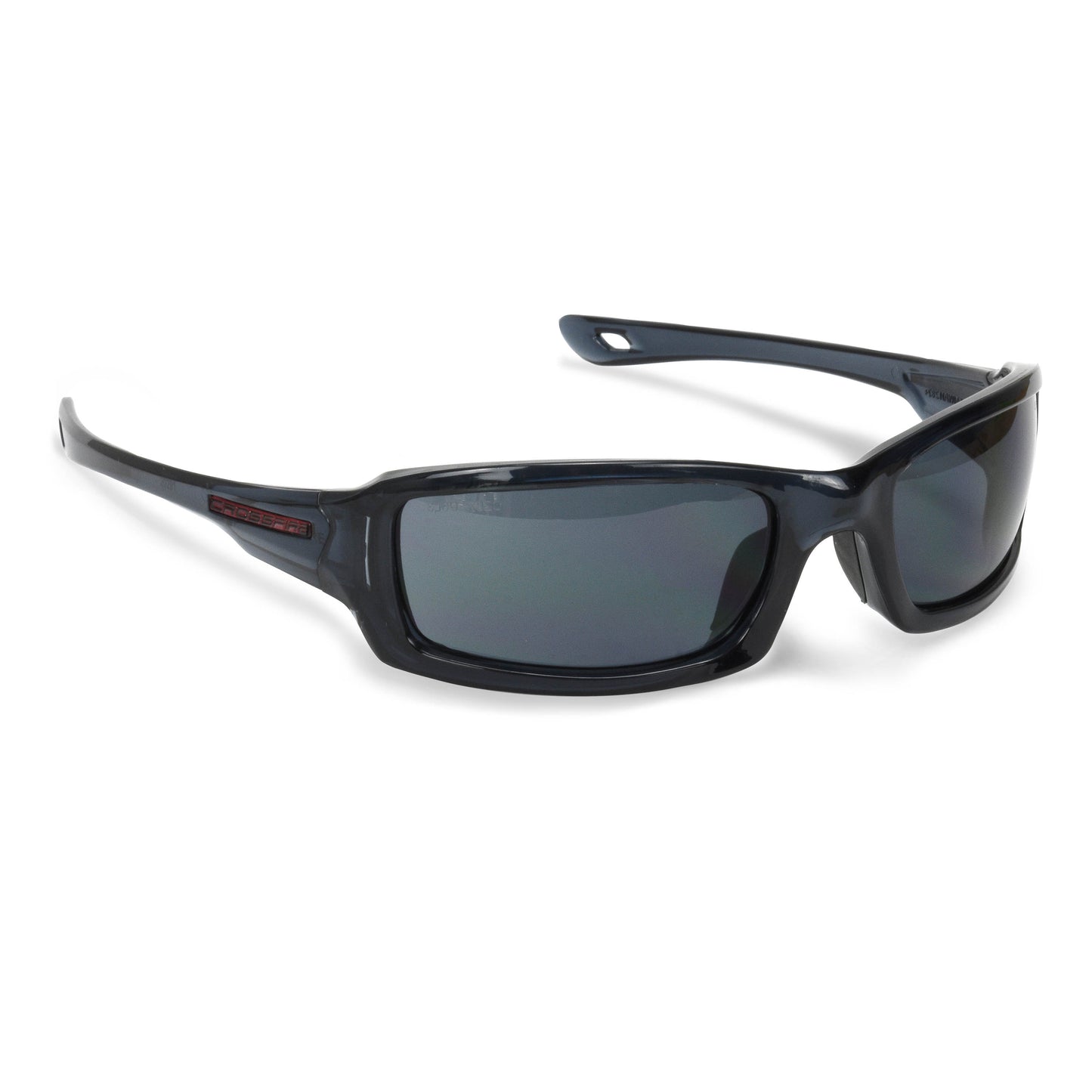 M6A Premium Safety Eyewear - Crystal Brown Frame - Silver Mirror Lens