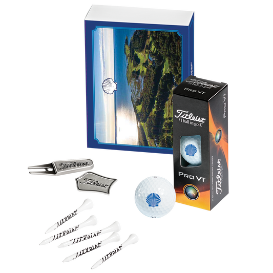 White Titleist 3-Golf Ball Tournament Kit