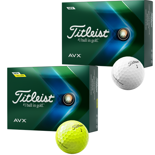 White Titleist Avx Golf Balls