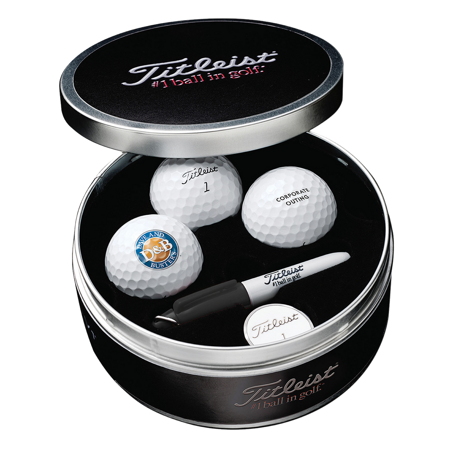 Titleist® Pro V1 Golf Ball Tin
