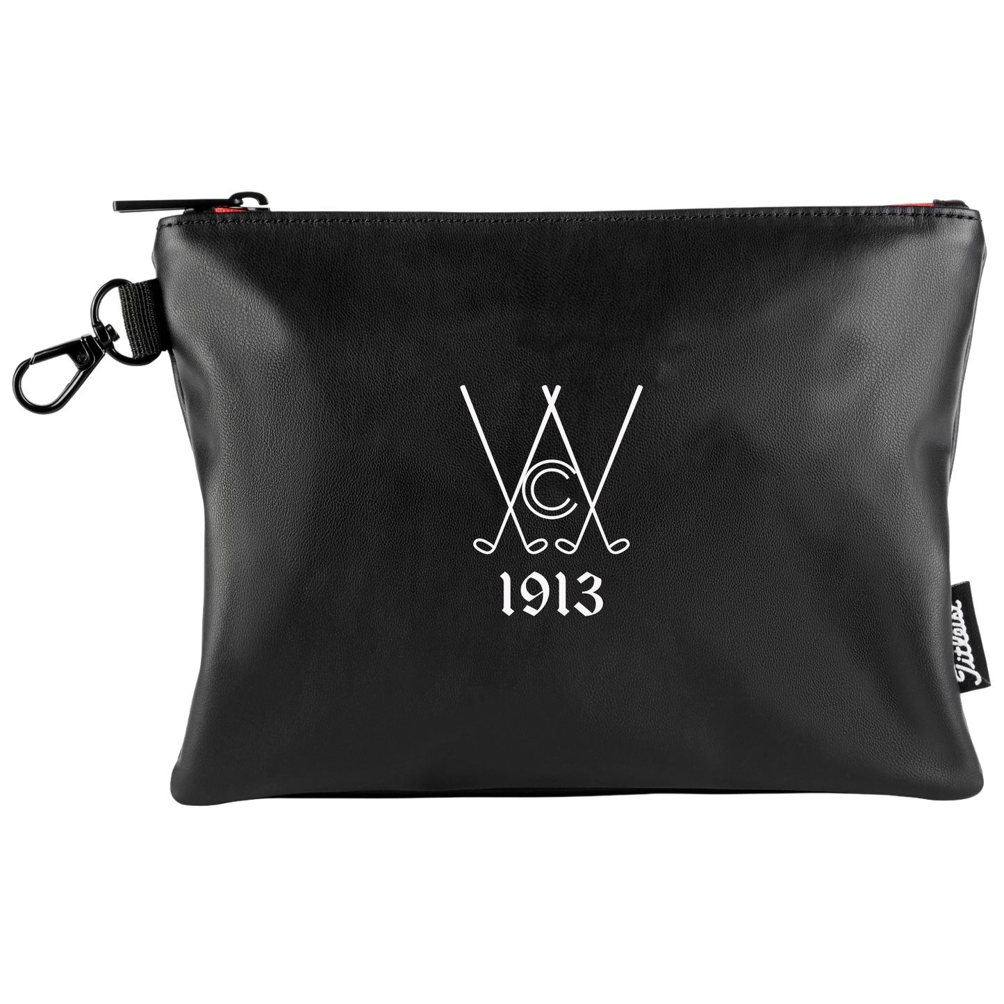 Black Titleist Professional Zippered Pouch