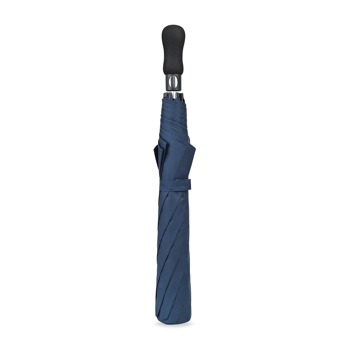Elements 58" Recycled Auto Open Travel Folding Umbrella