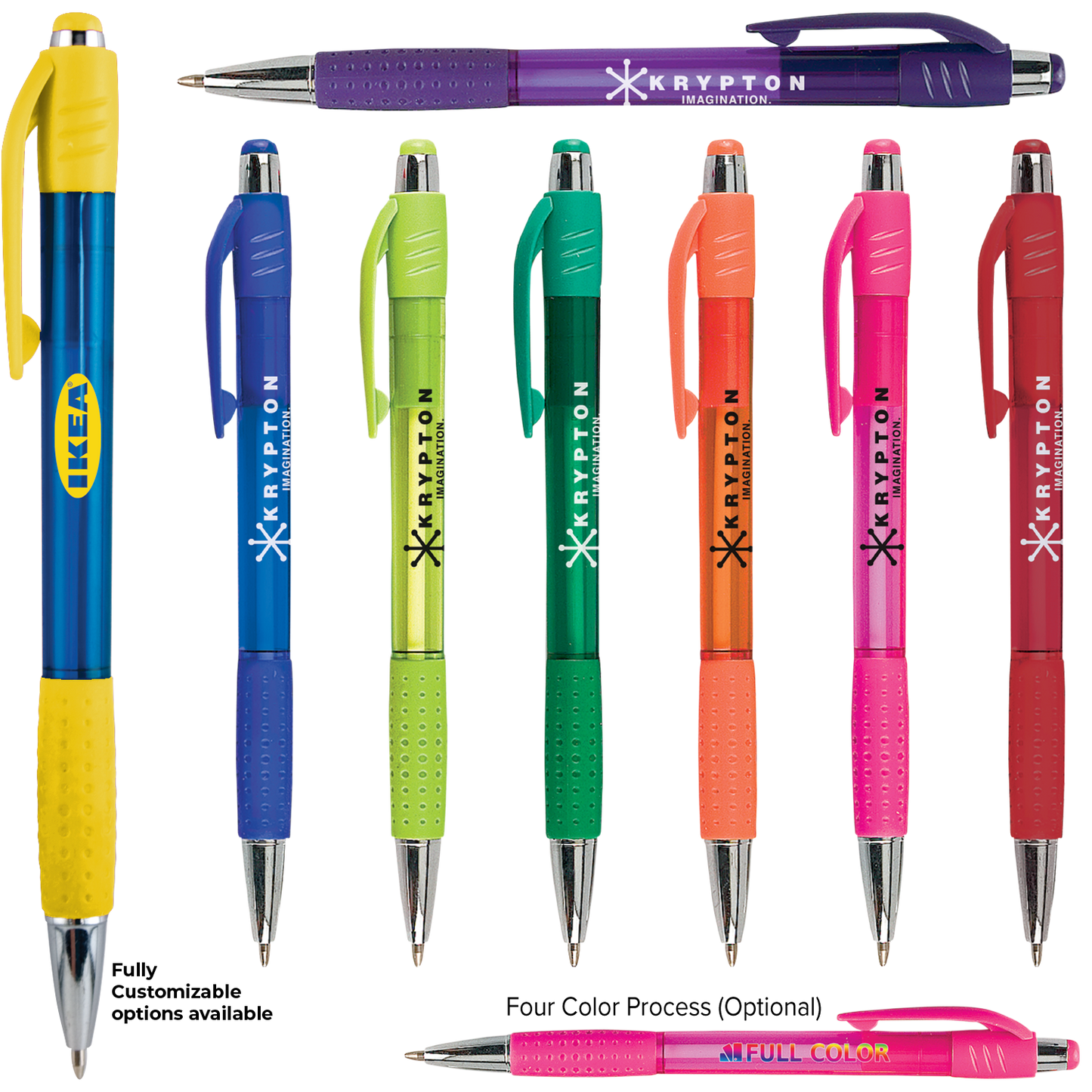 Translucent Gripper Pen