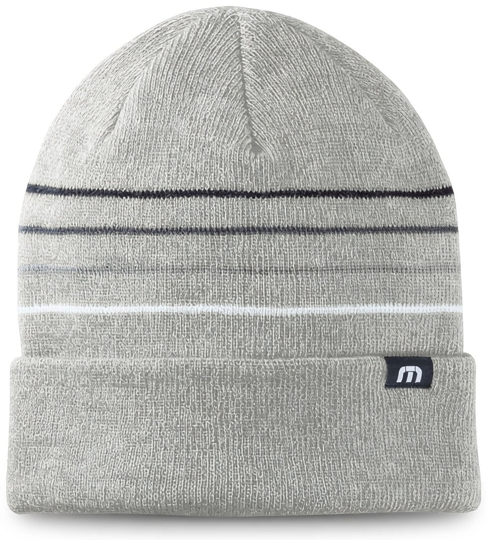 TravisMathew Striped Cuffed Beanie TM1MY393