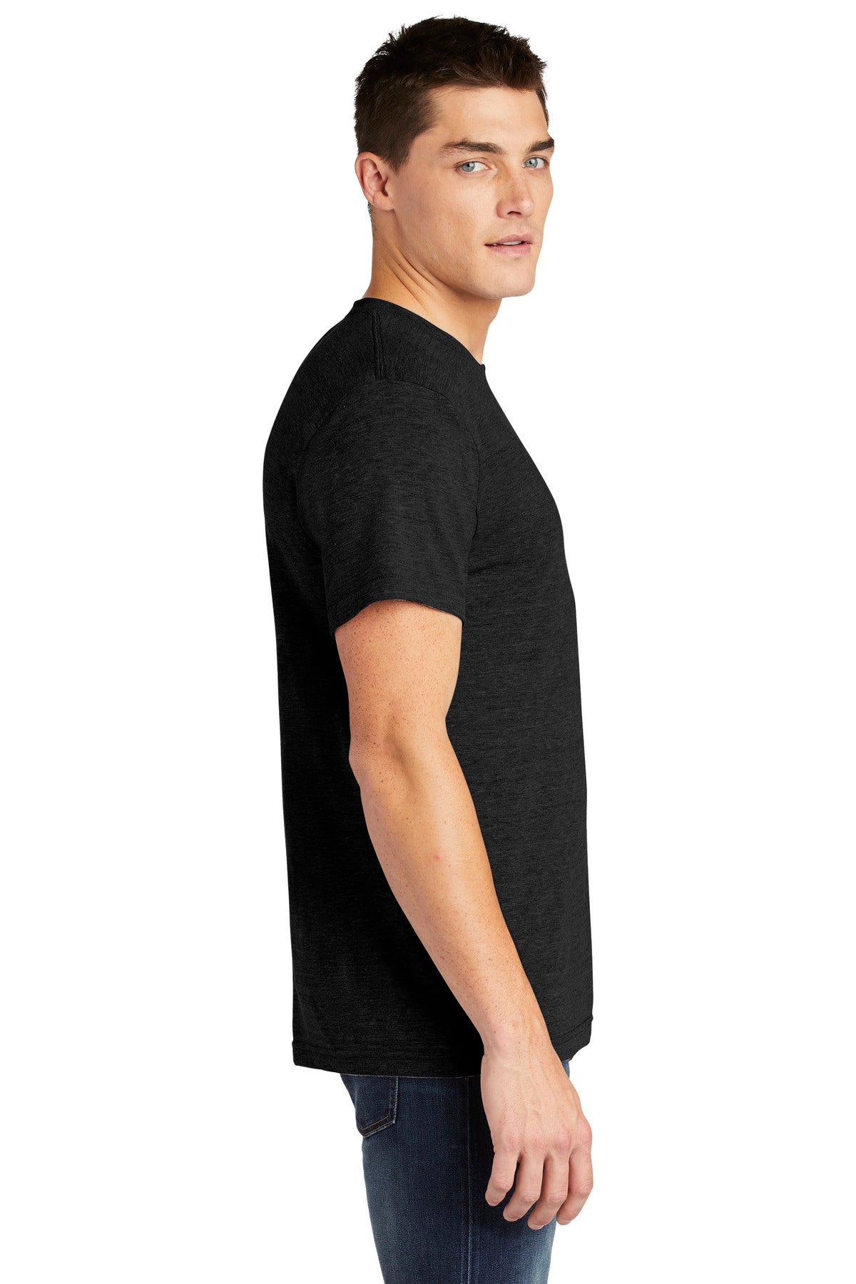 TriBlack American Apparel Tri-Blend Short Sleeve Track T-Shirt TR401