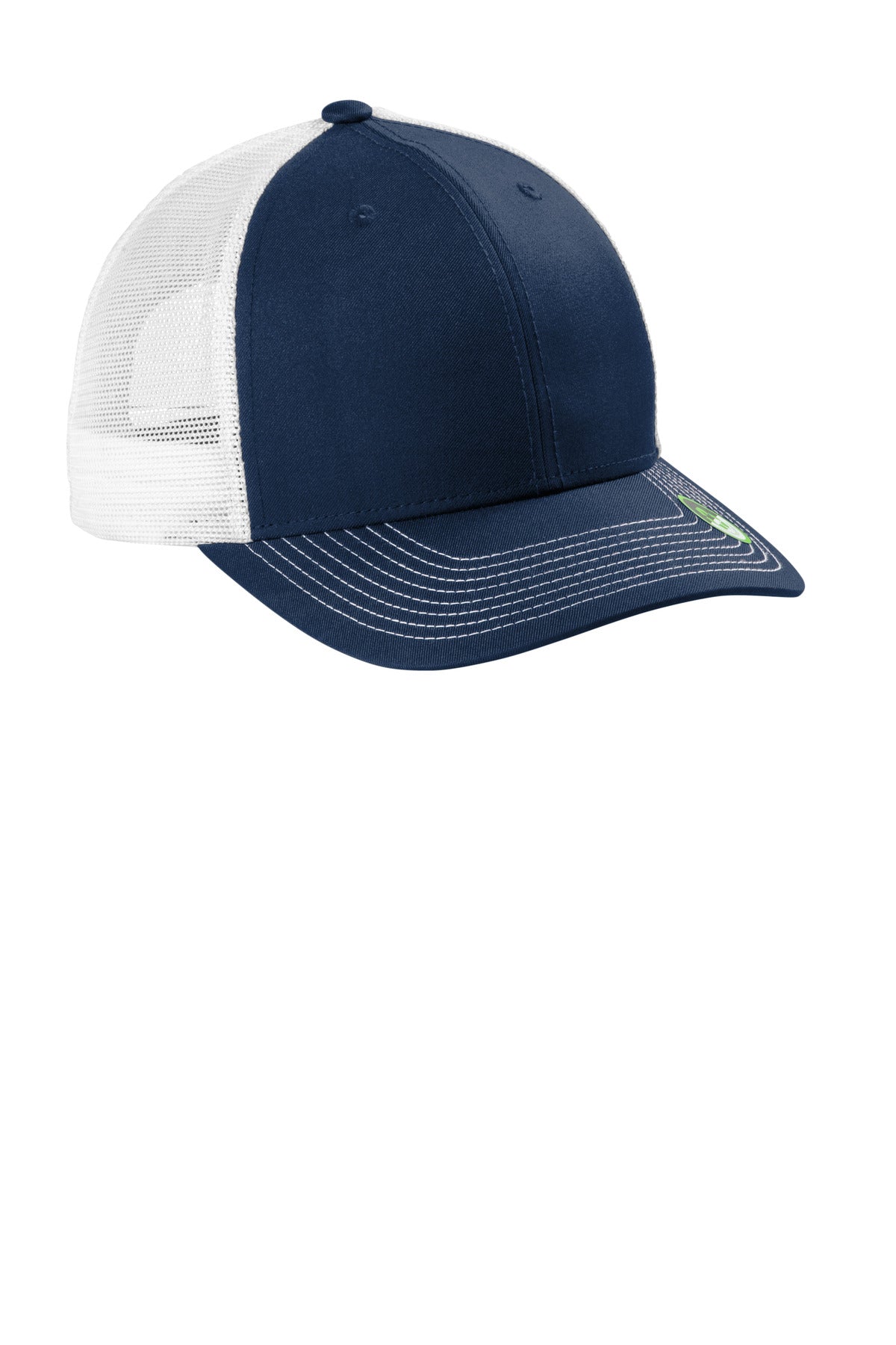 TrNv/White Port Authority Eco Snapback Trucker Cap C112ECO