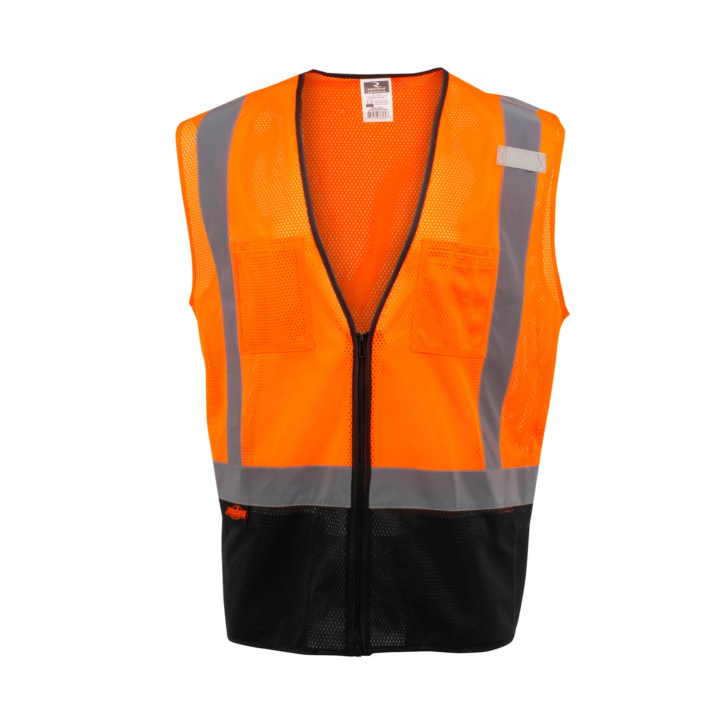 SV54B Color-Blocked Vest - Hi-Vis Green - Size 2X