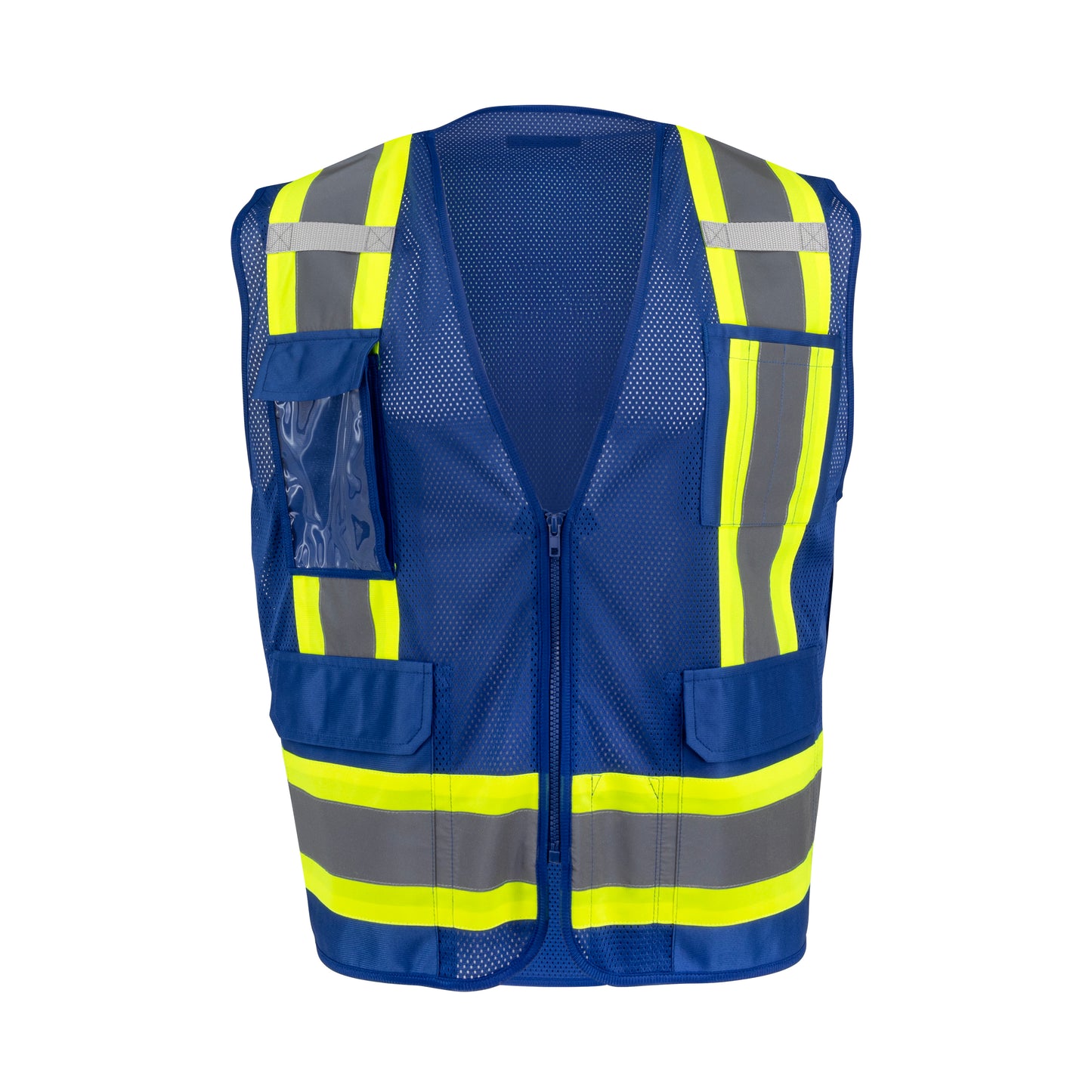 SV6P-1 Type O Class 1 Mesh Surveyor Vest - Blue - Size 2X