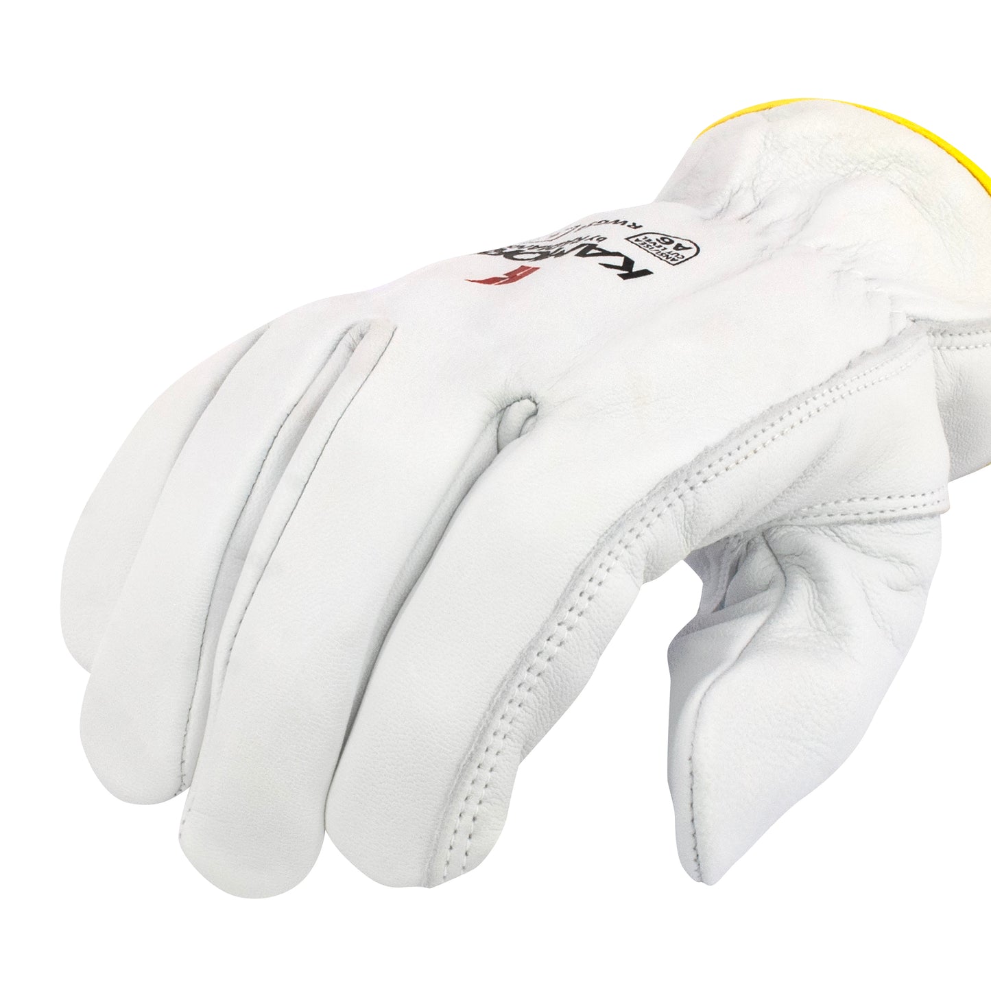 RWG58 KAMORI® A6 White Grain Goatskin Driver - Size L
