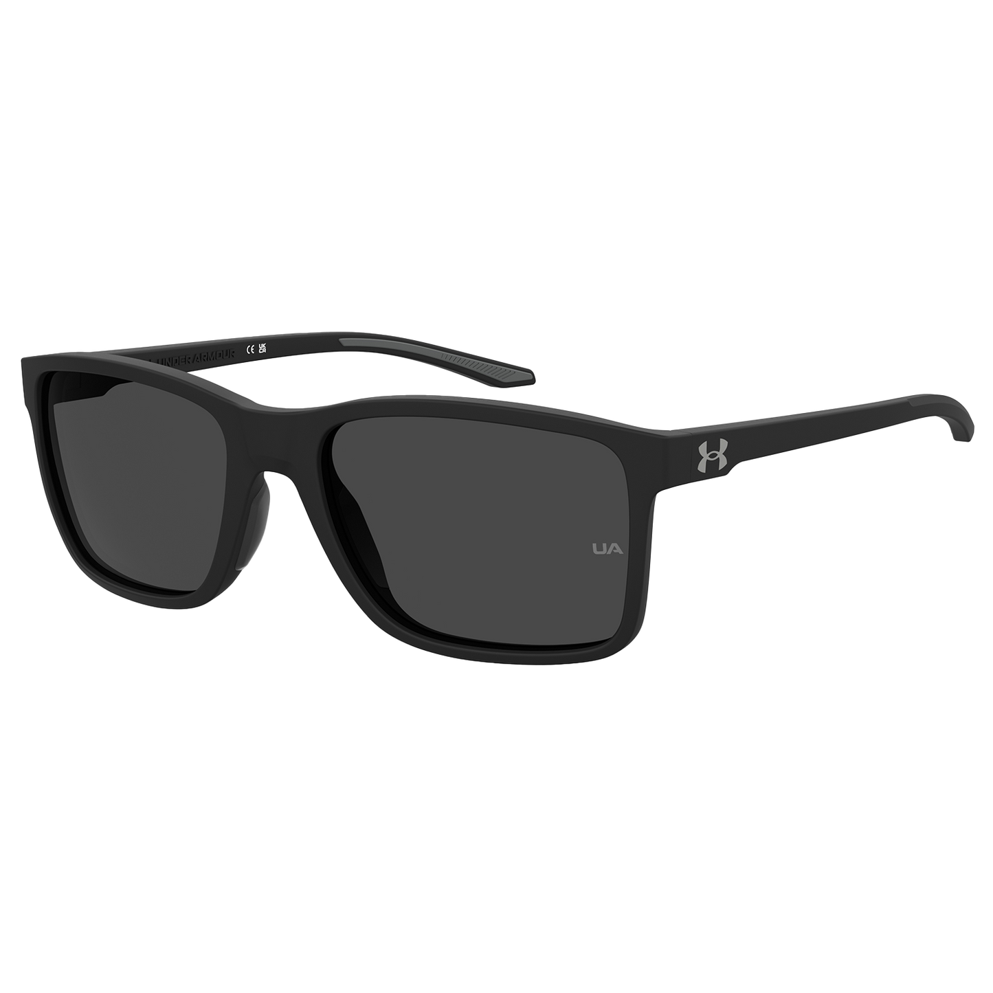 Matte Black Under Armour Hustle XL Sunglasses