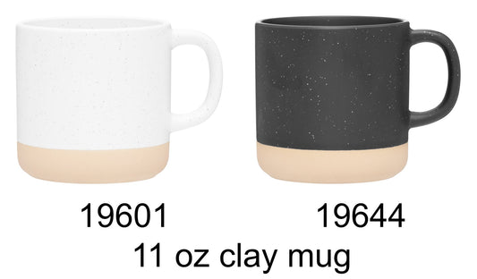 11 oz clay mug