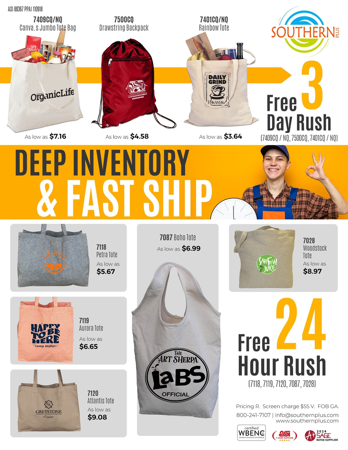 Woodstock Tote Bag