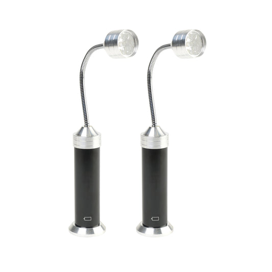Black Cuisinart Outdoors® 2-Piece Magnetic LED Grill Lights