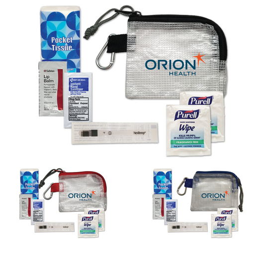 Black Cold & Flu Deluxe Safety And Wellness Kit