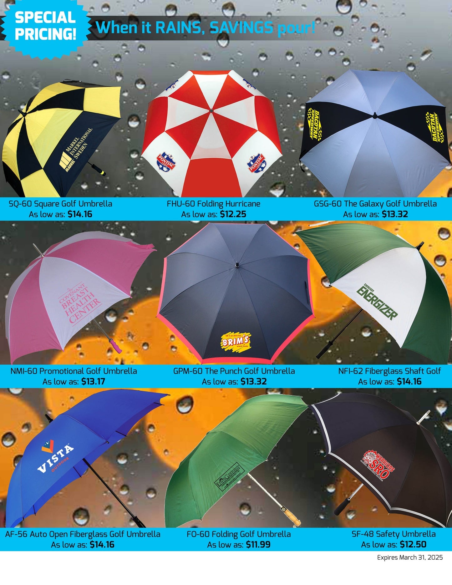 The Galaxy Golf Umbrella