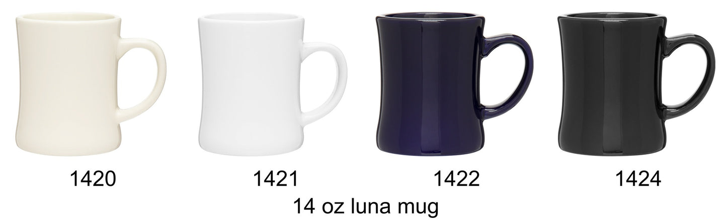 14 oz luna mug