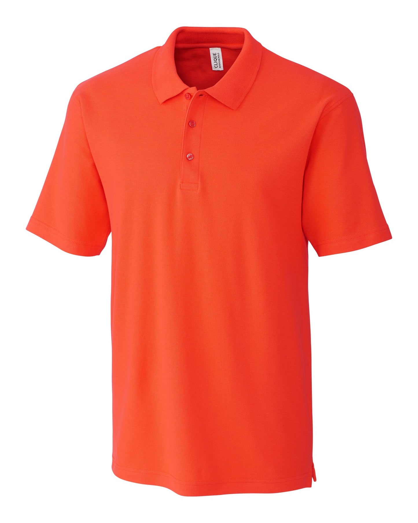 Clique Addison All Cotton Pique Short Sleeve Mens Polo