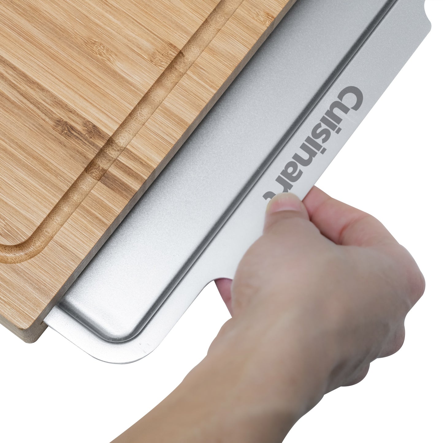 Bamboo Cuisinart Outdoors® Bamboo Cutting Board With Hidden Tray