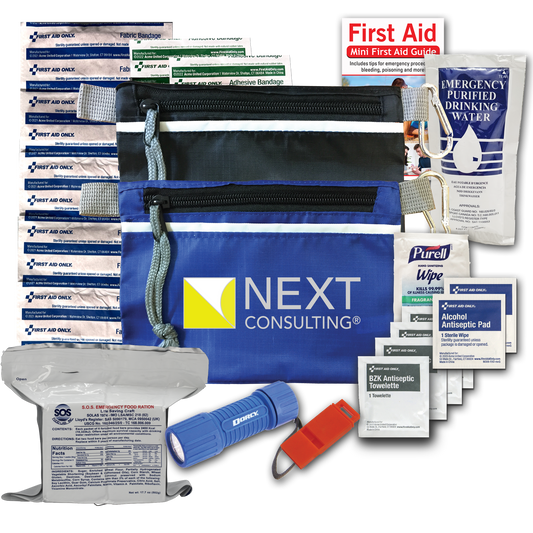 Black Disaster Prep Emergency Safety Kit