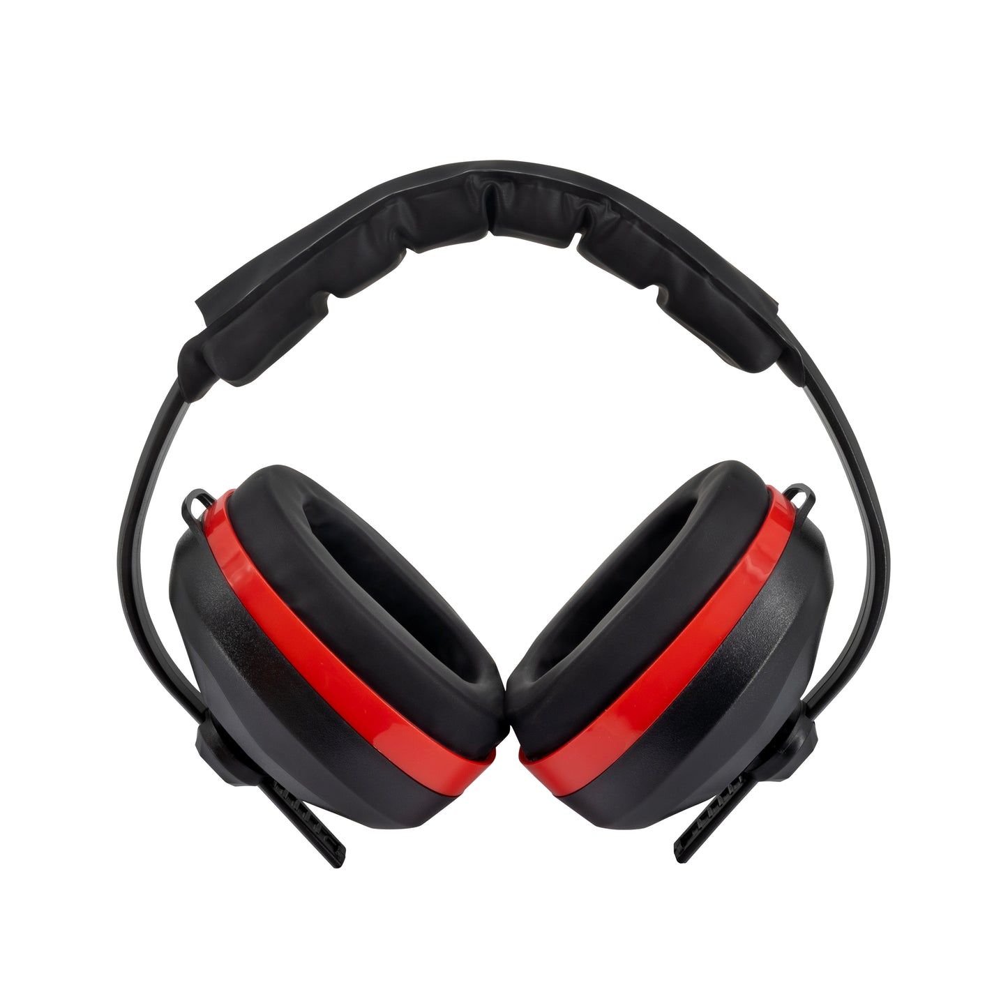 Silencer® Earmuff in Clamshell - Black & Red