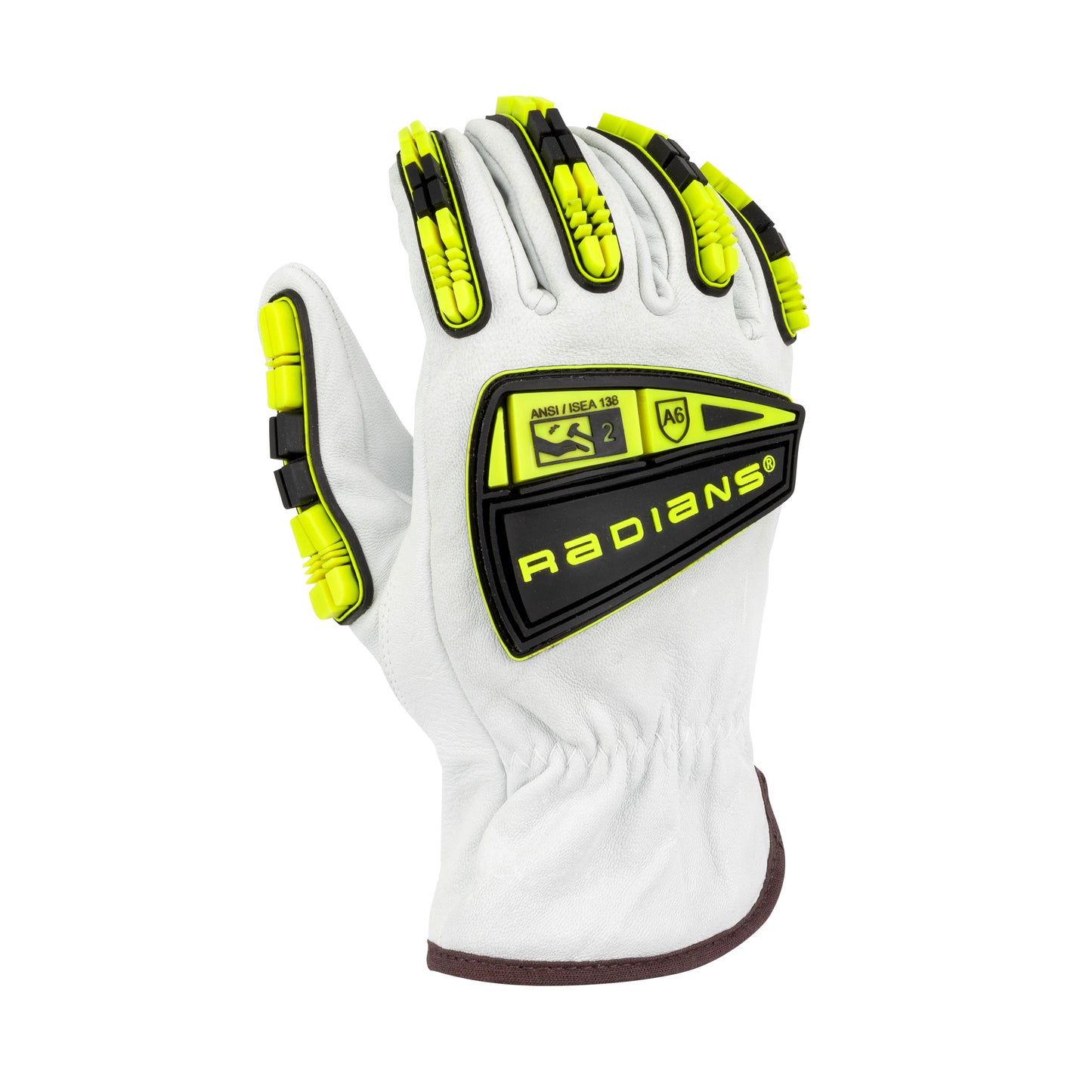 RWG86 KAMORI® Goatskin Leather HPPE Lined A6 Cut Protection Glove with TPR - Size L