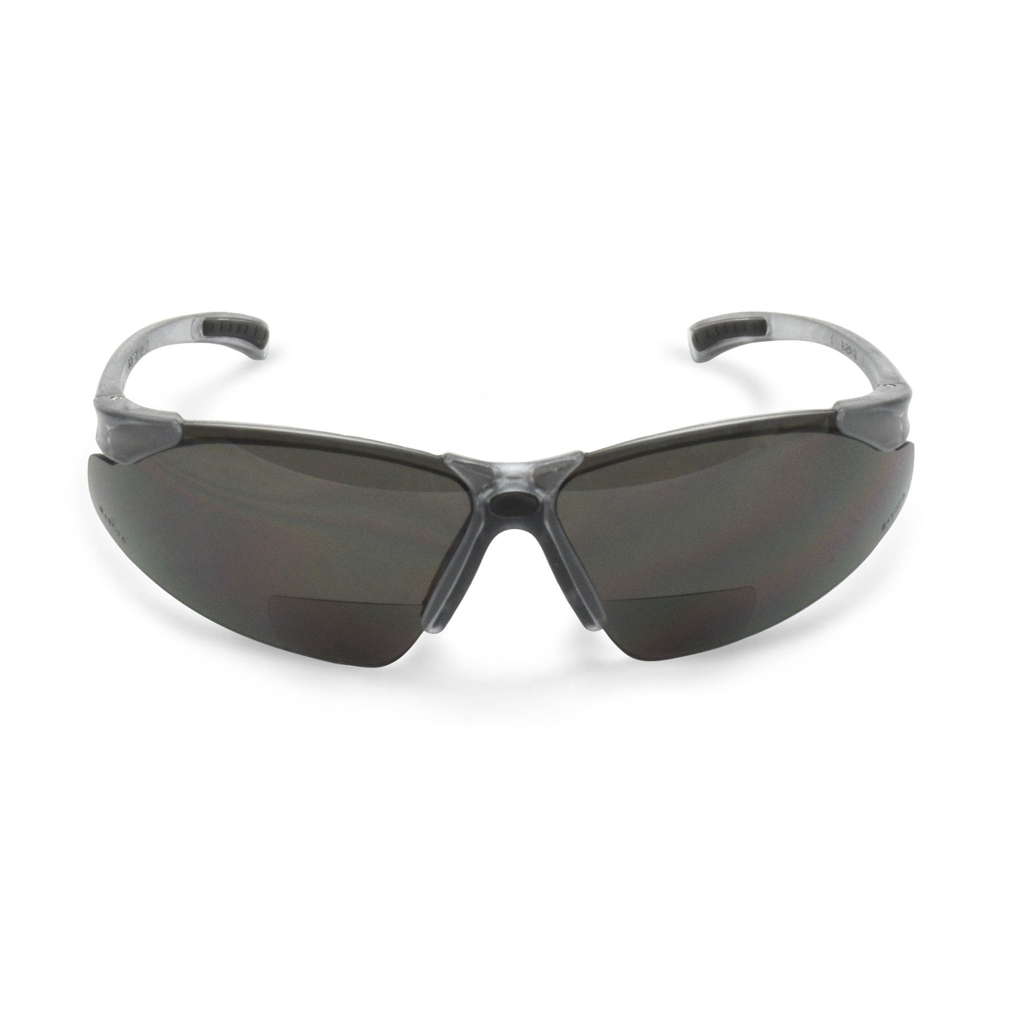 C2™ Bi-Focal Safety Eyewear - Smoke Frame - Clear Lens - 1.0 Diopter