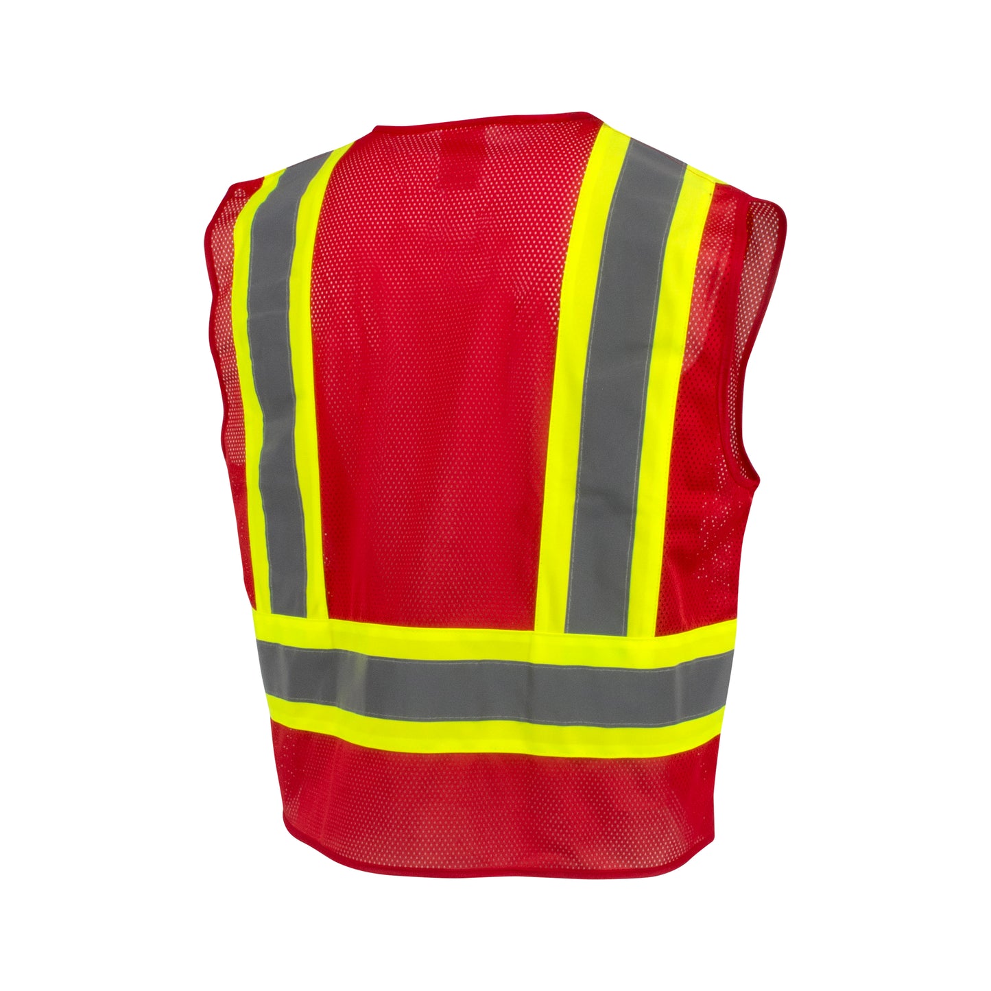 SV22-1 Economy Type O Class 1 Two Tone Safety Vest - Blue - Size 2X