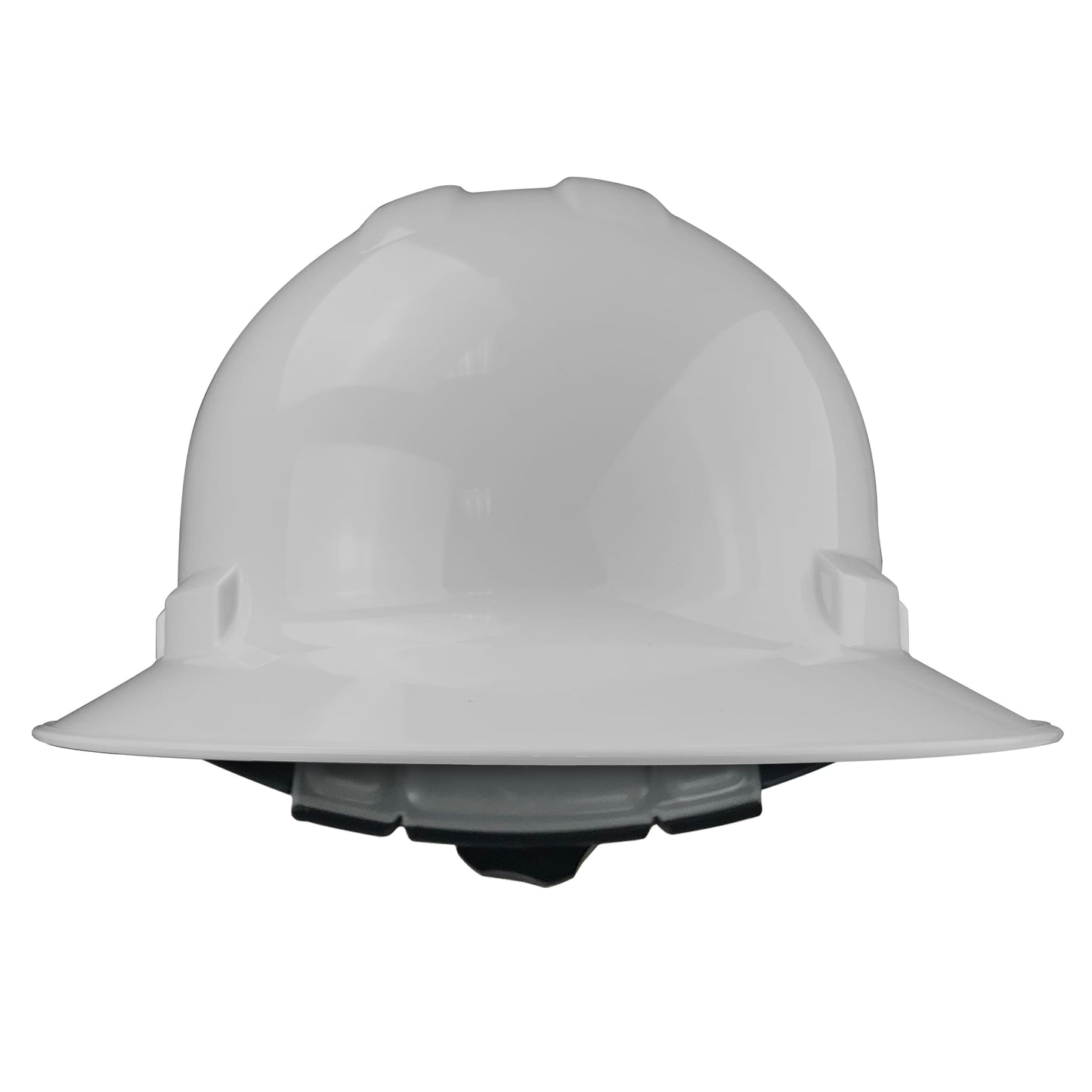 Quartz™ Full Brim 6 Point Ratchet Hard Hat - Dark Gray