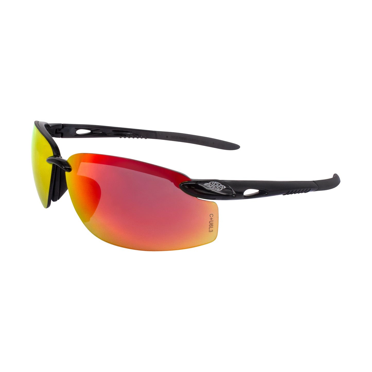 ES5W Premium Safety Eyewear - Matte Black Frame - Clear Lens