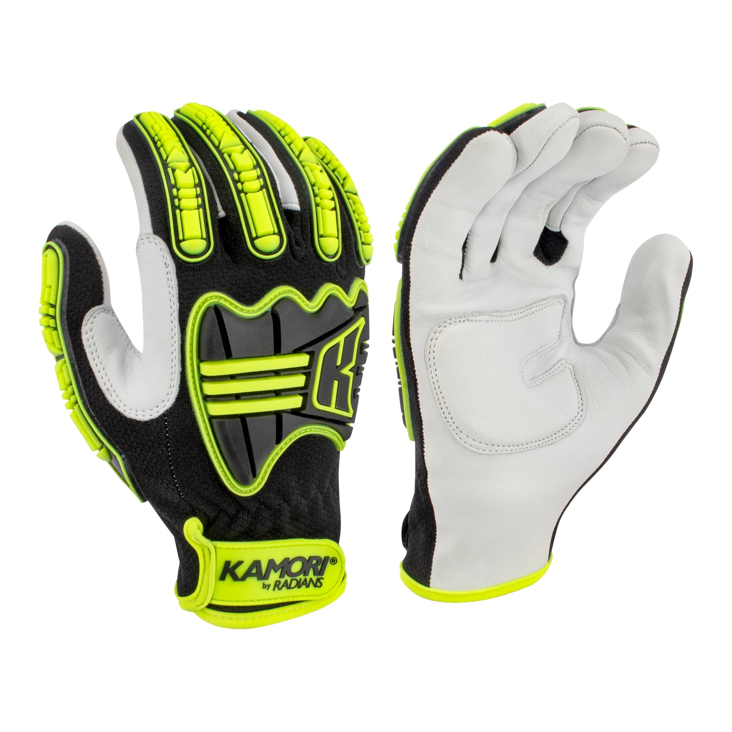 RWG152 KAMORI® A6 White Grain Goatskin Palm With TPR - Size 2X