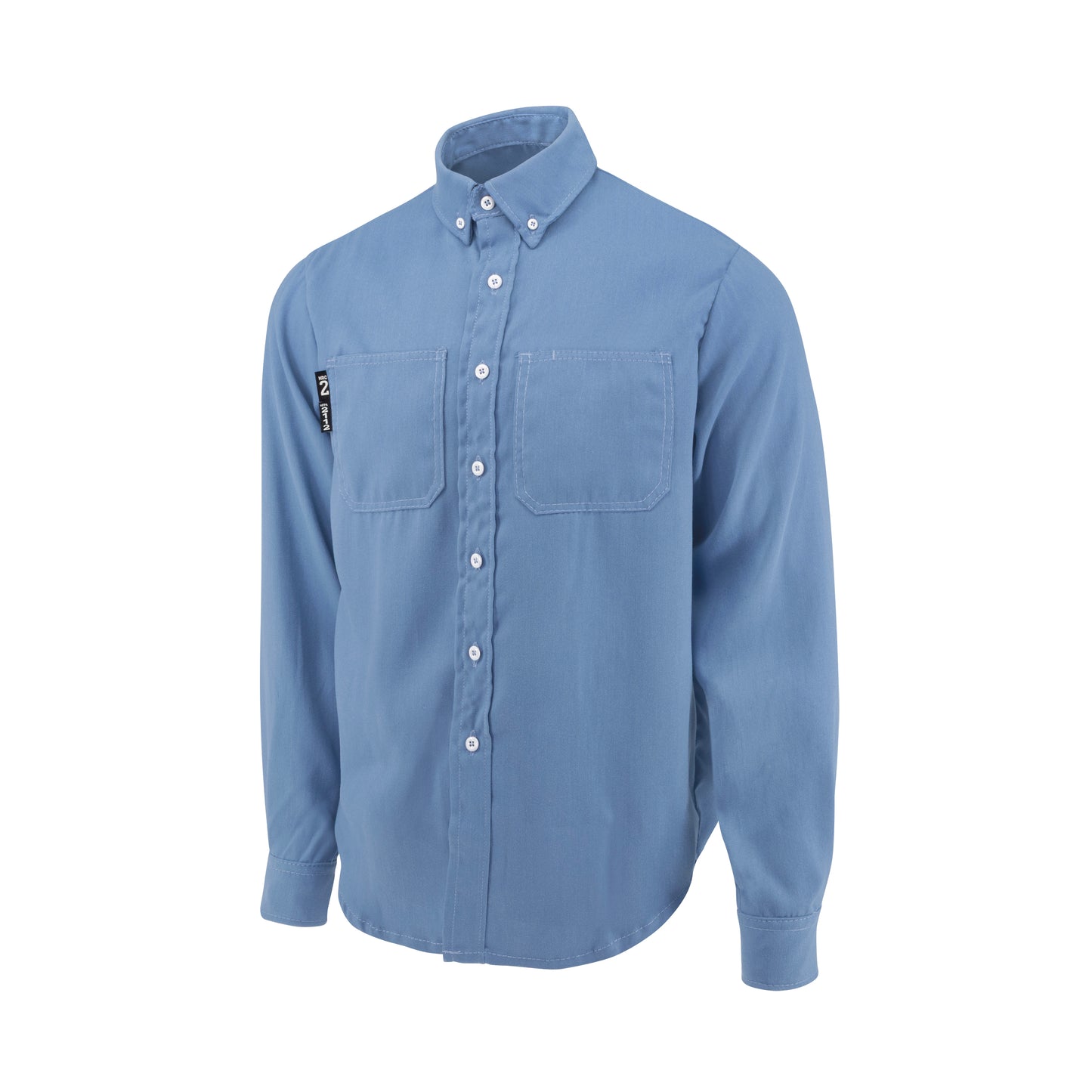 VTS5SH Tecasafe® One 5.7 oz FR Shirt - Light Blue - Size XL
