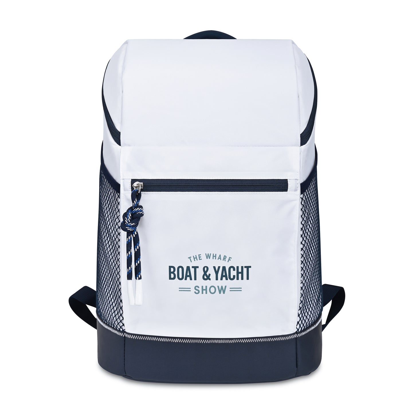 White Harborside Backpack Cooler