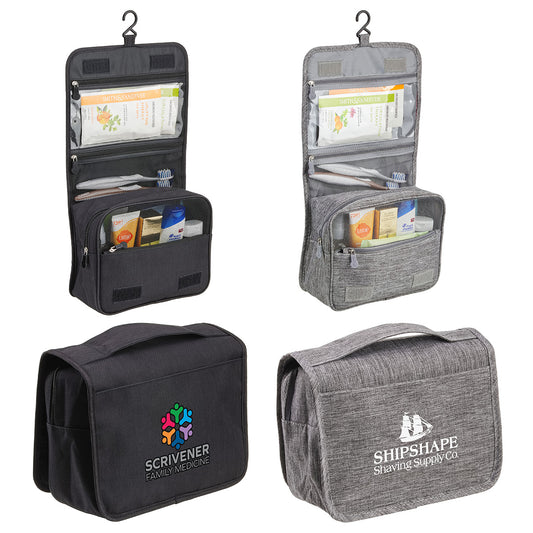 Black Carry-All Toiletry Bag