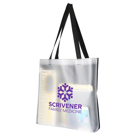 Black Pearl Soft-Touch Tote Bag