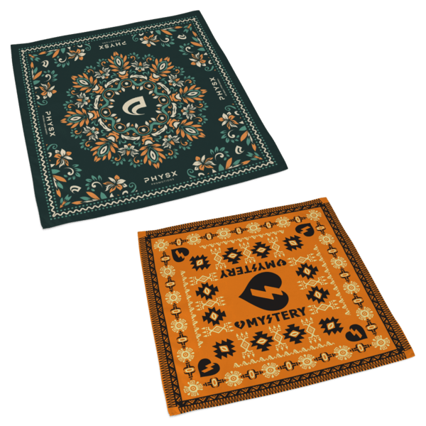 21.25" Dye-Sublimated Bandana