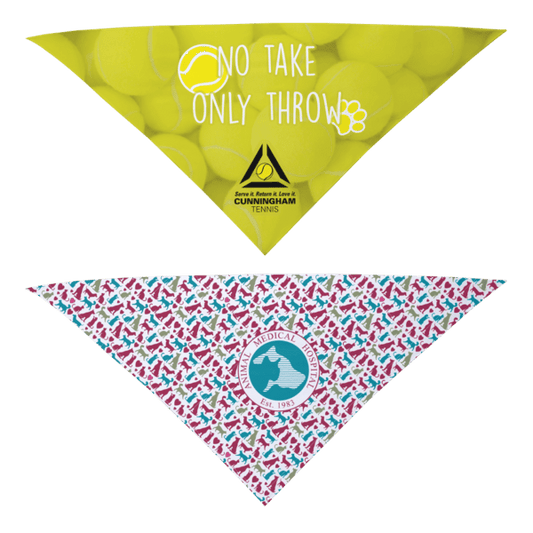 Dye-Sublimated Pet Bandana