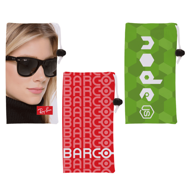 Dye-Sublimated Microfiber Sunglass Pouch