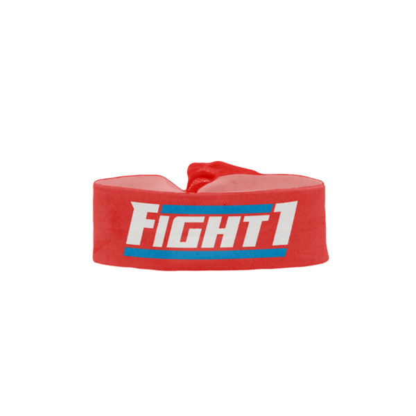 3/4" Dye-Sublimated Elastic Fold-Over Wristband