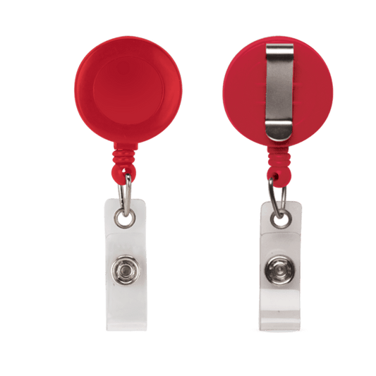 Retractable Badge Reel with Belt Clip