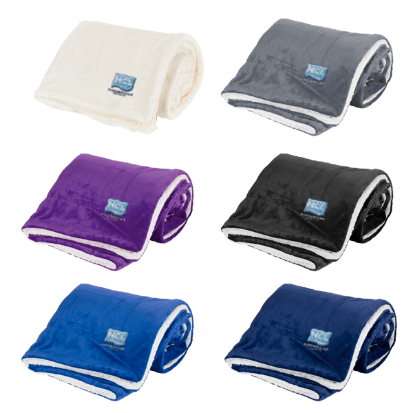 Mink Sherpa Blanket - Solid