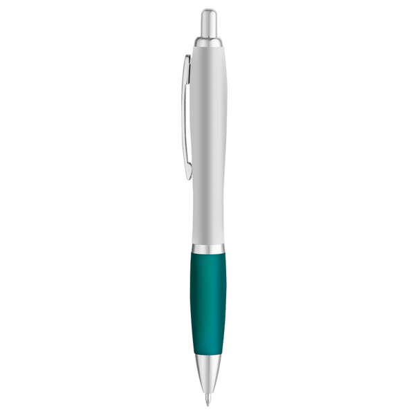 Curvaceous Silver Matte Gel Pen