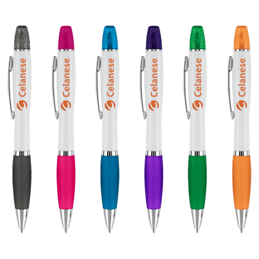 Curvaceous Ballpoint/Highlighter