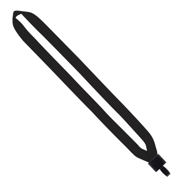 3/4" Polyester Lanyard with Non-Swivel Plastic Hook