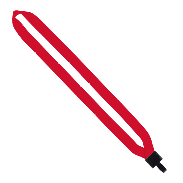 3/4" Polyester Lanyard with Non-Swivel Plastic Hook