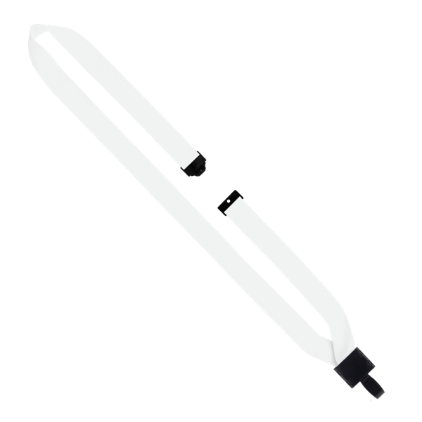 3/4" Polyester Lanyard with Non-Swivel Plastic Hook