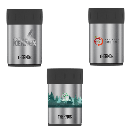 12 oz. Thermos® Double Wall Stainless Steel Can Insulator