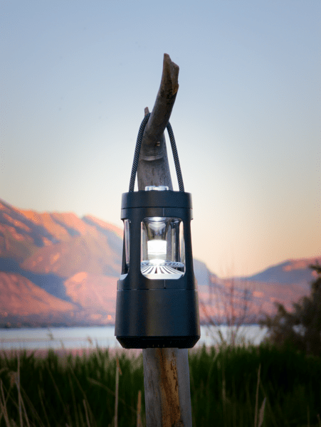 Tiki Wireless Speaker with Lantern Light