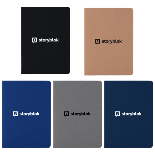 Stitches Recycled Paper Notebook