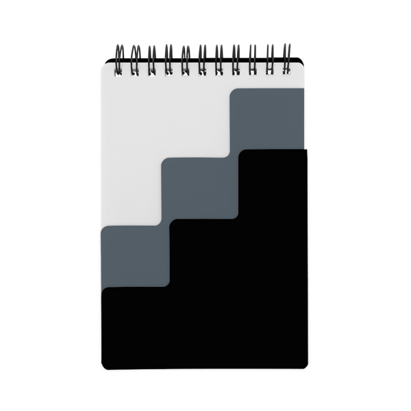 Steps Notebook with Recycled Cover and FSC-Certified Pages