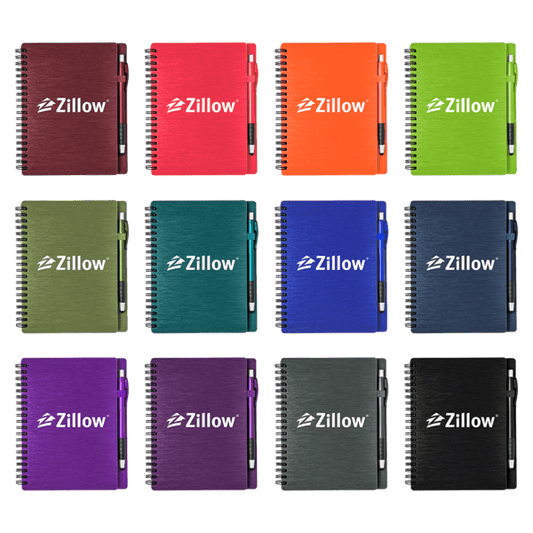 Mercury Notebook Set with Matching Stylus Pen